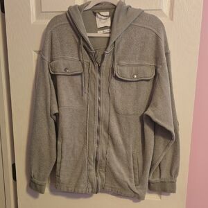 Stoosh Light Gray Knit Jacket‎